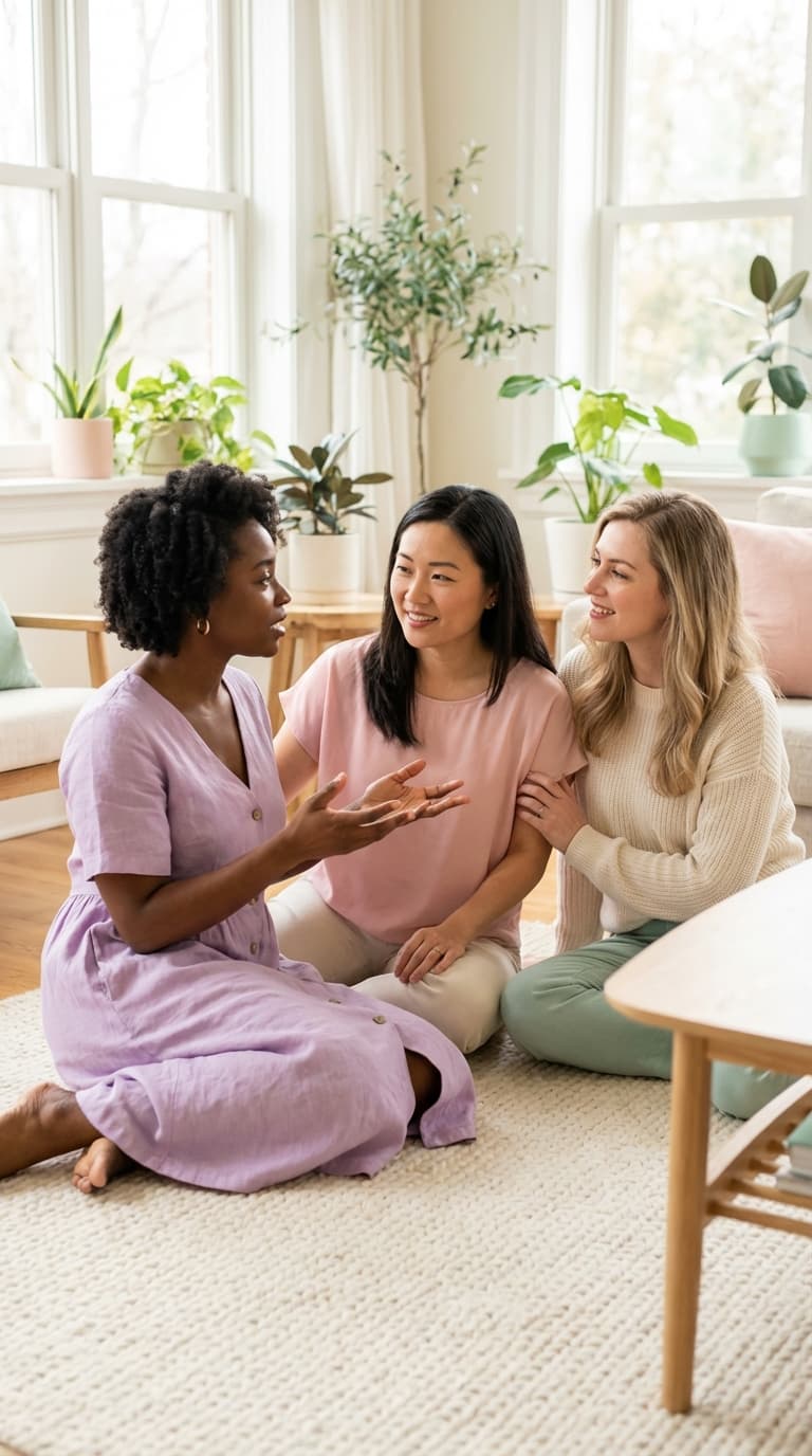 Women with PCOS collaborating with clinicians and scientists